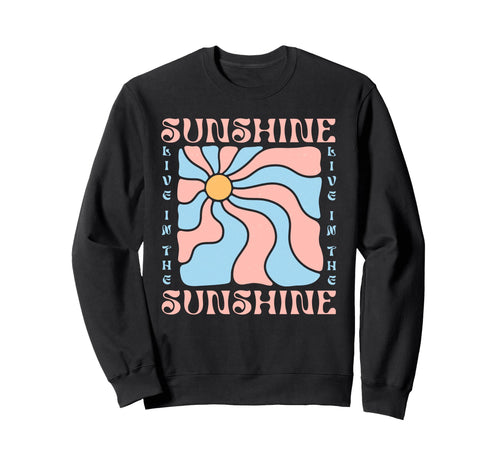 Sunshine Boho Summer Vacation Womens Sweatshirt - Graphic Print Unisex - T-Shirt, Sweatshirt, Hoodie