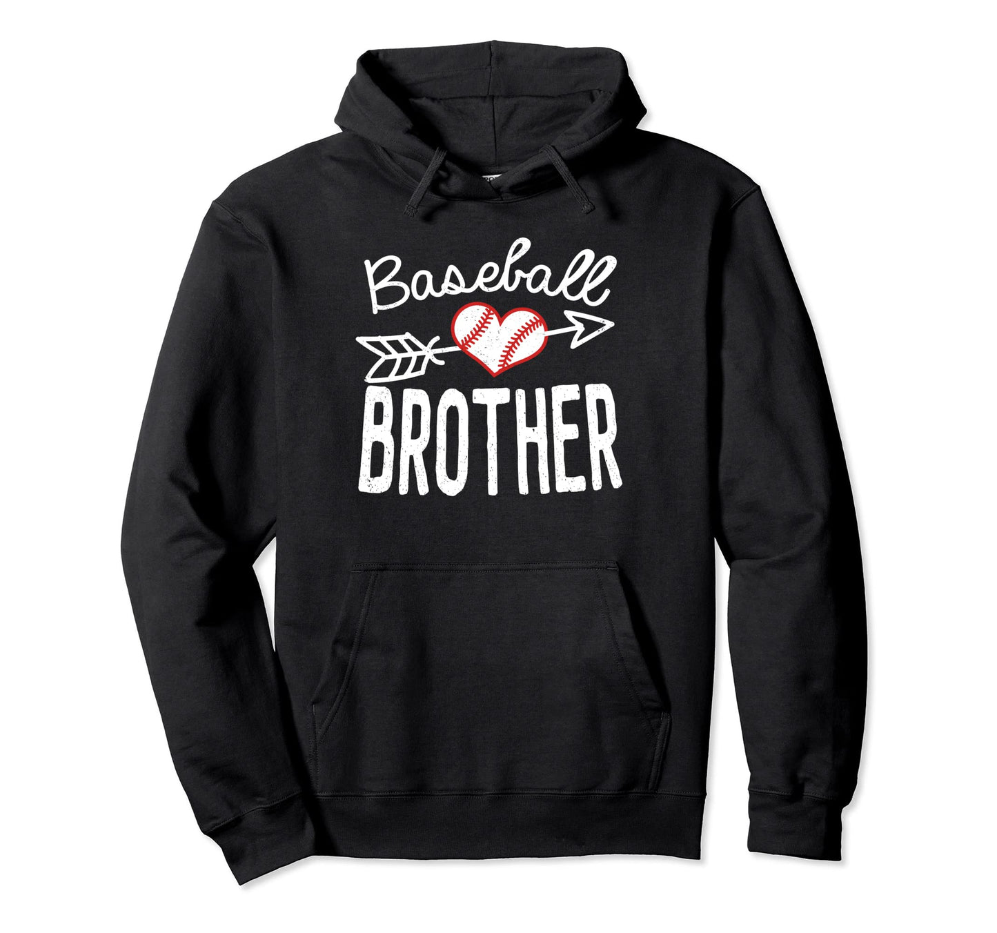 Baseball Brother Hoodie - Trendy Graphic Unisex - T-Shirt, Sweatshirt, Hoodie