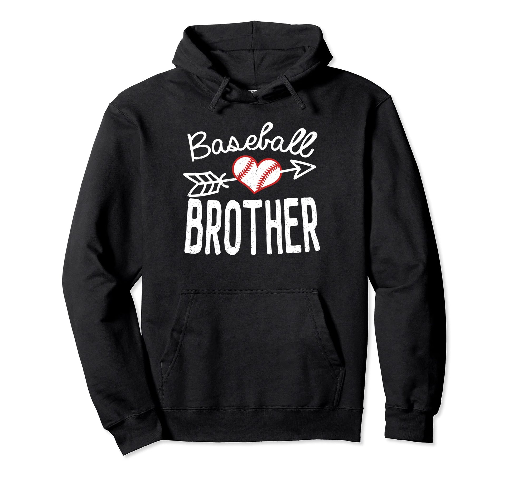 Baseball Brother Hoodie - Trendy Graphic Unisex - T-Shirt, Sweatshirt, Hoodie