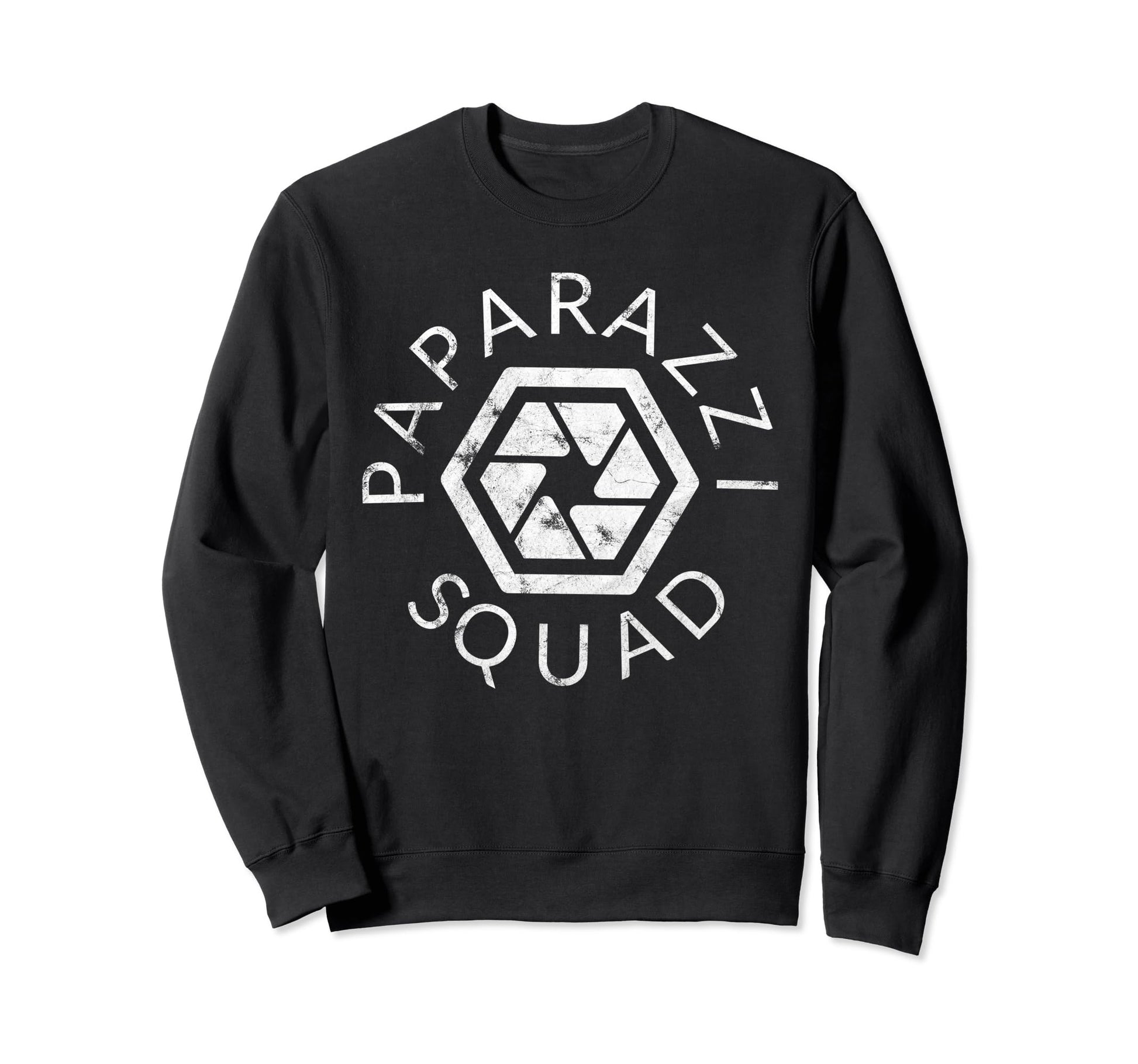 Paparazzi Squad Funny Camera Lens Sweatshirt - Trendy Graphic Unisex - T-Shirt, Sweatshirt, Hoodie