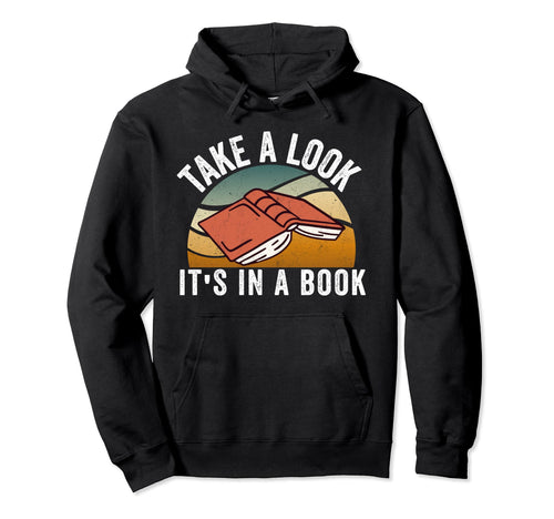Take Its Book Lovers Rainbow Hoodie - Casual Everyday Wear Unisex - T-Shirt, Sweatshirt, Hoodie