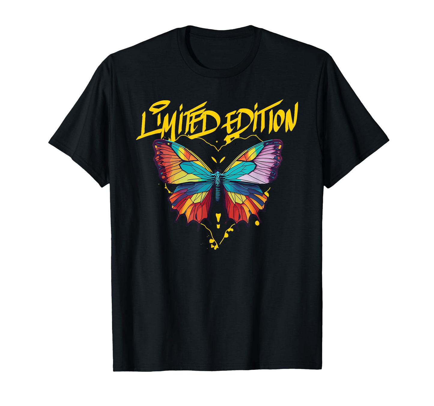 Butterfly Y2K Grunge Aesthetic T-Shirt - Graphic Print for Adults - T-Shirt, Sweatshirt, Hoodie