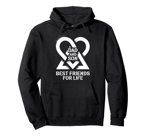 Anchor Dad And Son Best Mates Forever Hoodie - Custom Art Print Unisex - T-Shirt, Sweatshirt, Hoodie