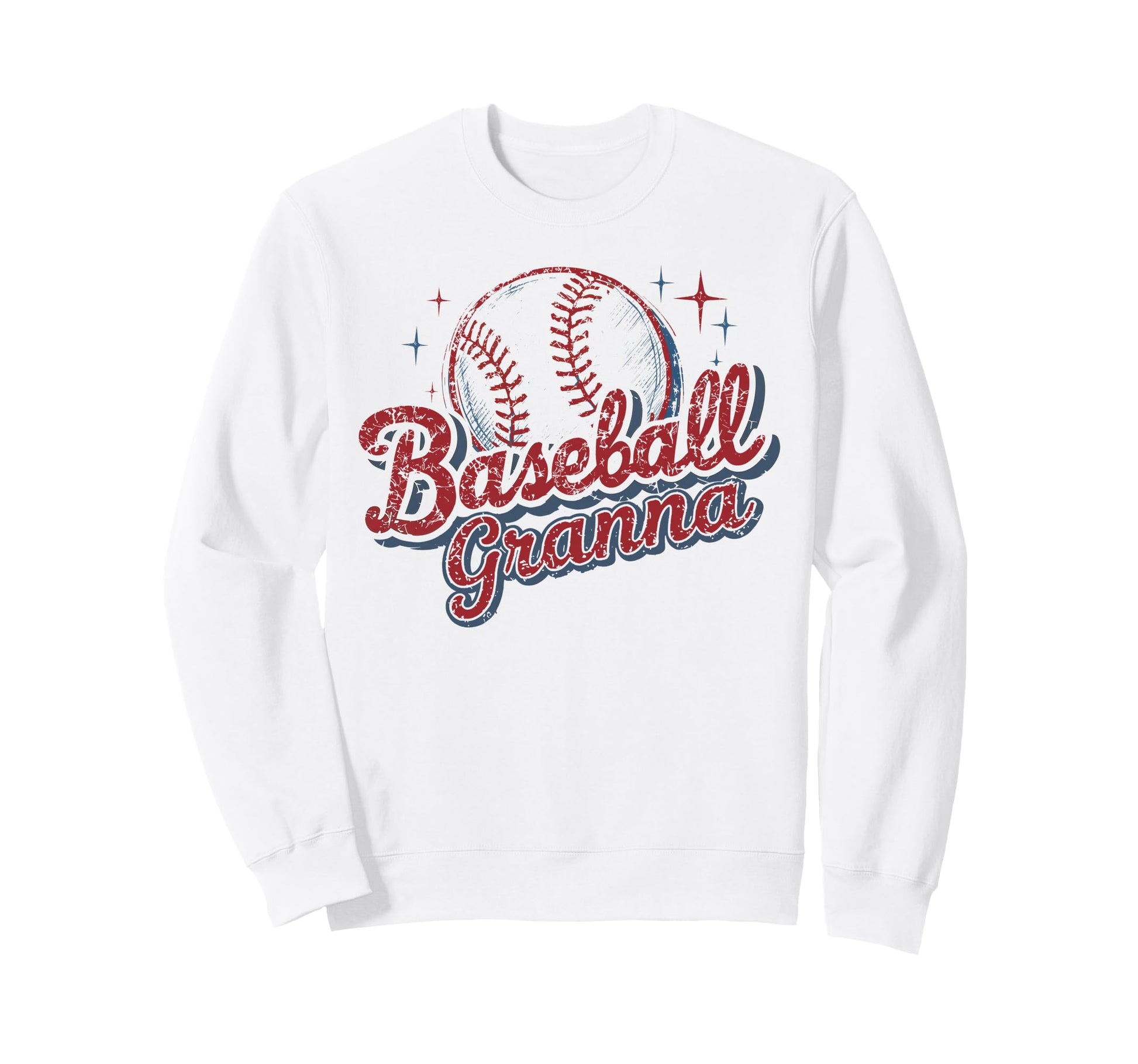 Baseball Granna Grandma Baseball Sweatshirt - Unique Graphic Men Women - T-Shirt, Sweatshirt, Hoodie