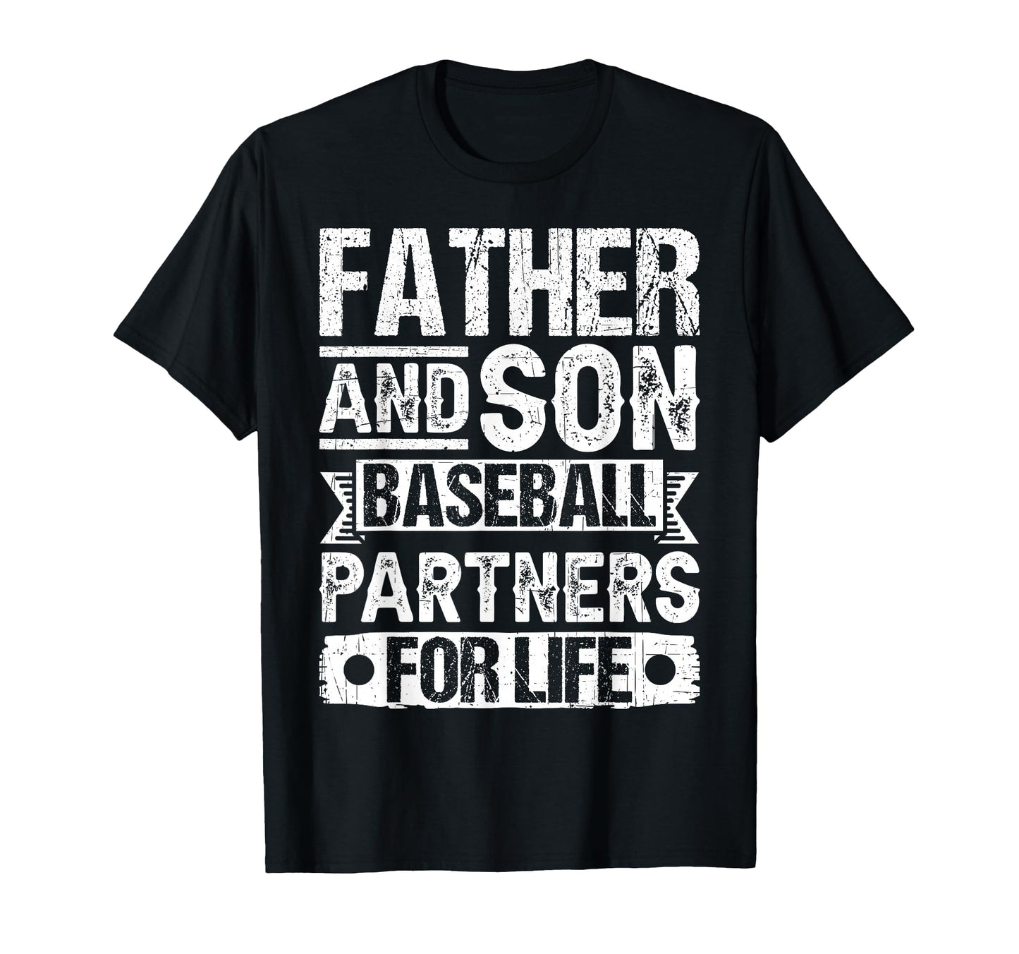 Father Son Baseball Partners T-Shirt - Casual Everyday Wear Men Women - T-Shirt, Sweatshirt, Hoodie