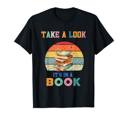 Take Its Book Rainbow Reading T-Shirt - Custom Art Print for Adults - T-Shirt, Sweatshirt, Hoodie