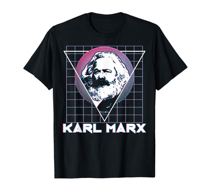 Karl Marx Communism Communist T-Shirt - Custom Art Print for Adults - T-Shirt, Sweatshirt, Hoodie