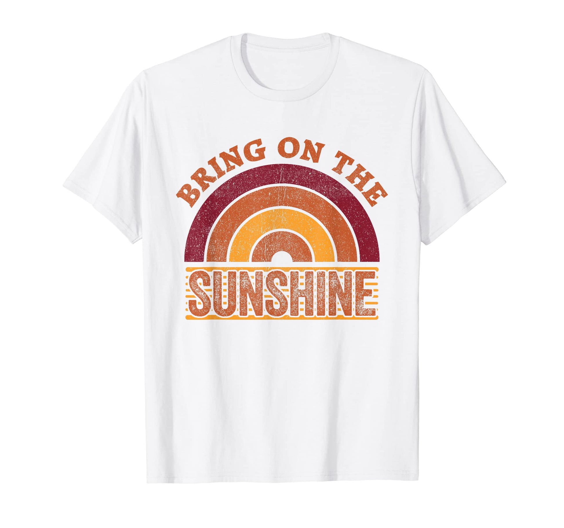 Bring Sunshine Rainbow Sunshine T-Shirt - Graphic Print Men Women - T-Shirt, Sweatshirt, Hoodie