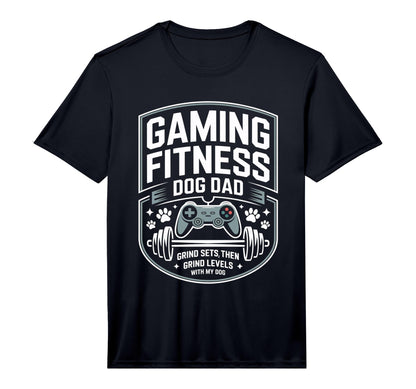 Mens Gaming Fitness Dad Grind Sets T-Shirt - Streetwear Style Men Women - T-Shirt, Sweatshirt, Hoodie