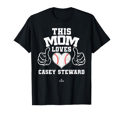 This Mom Loves Casey Steward Prospect T-Shirt - Novelty Apparel Unisex - T-Shirt, Sweatshirt, Hoodie