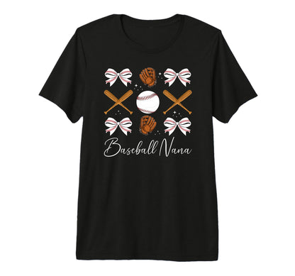 Baseball Nana Baseball Player Nana T-Shirt - Trendy Graphic Men Women - T-Shirt, Sweatshirt, Hoodie