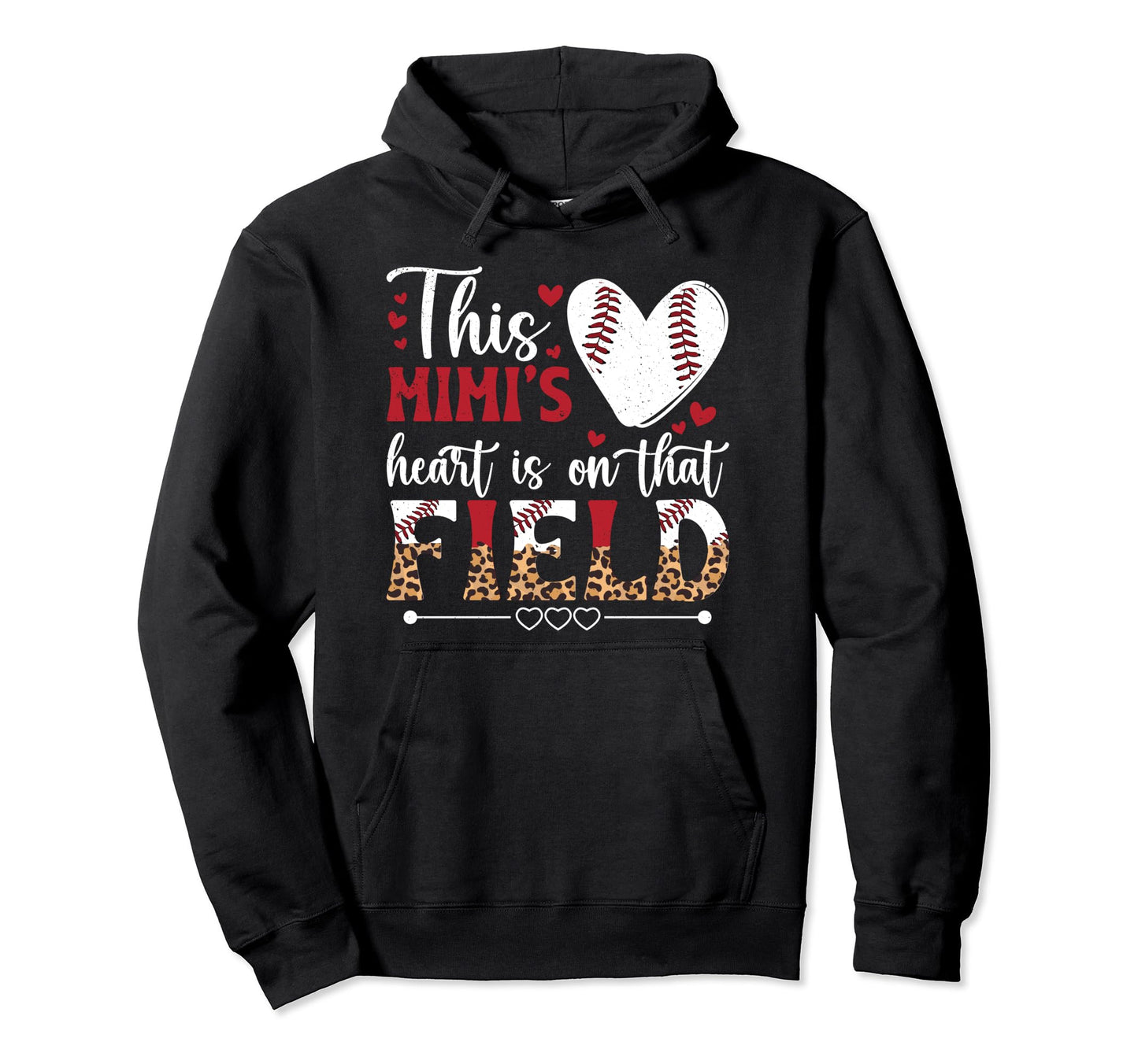 That Field Baseball Mimi Baseball Hoodie - Streetwear Style Men Women - T-Shirt, Sweatshirt, Hoodie