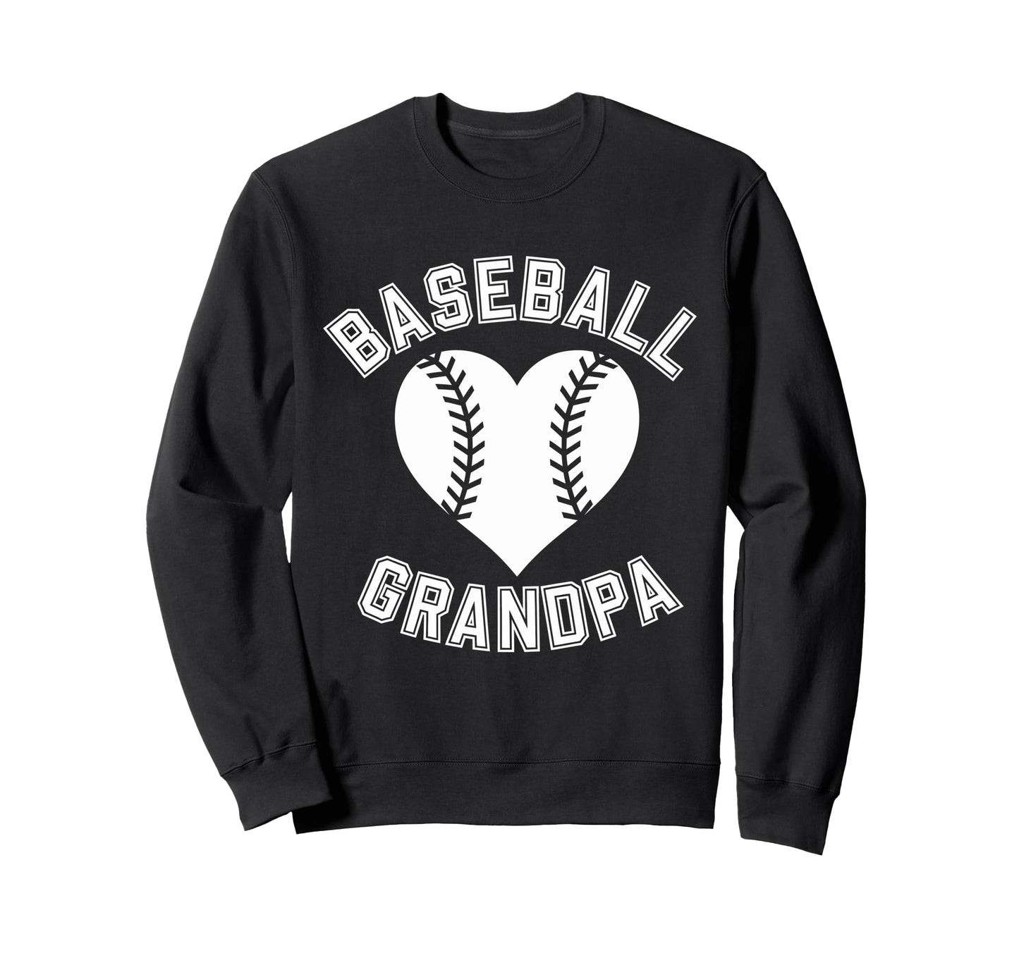 Grandfather Baseball Grandpa Sweatshirt - Casual Everyday Wear Men Women - T-Shirt, Sweatshirt, Hoodie