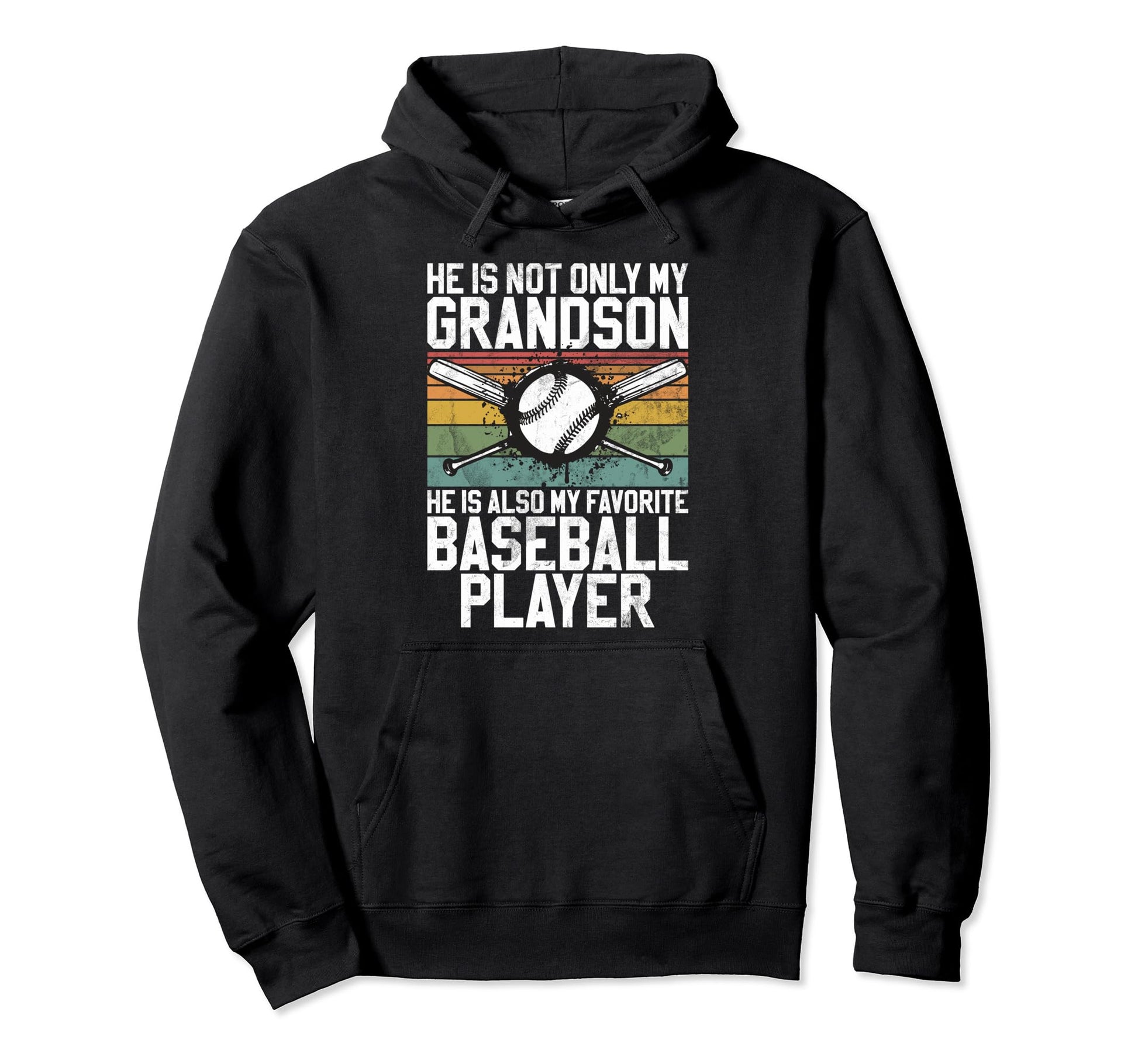 Not Only My Grandson Also My Favorite Hoodie - Custom Art Print Unisex - T-Shirt, Sweatshirt, Hoodie