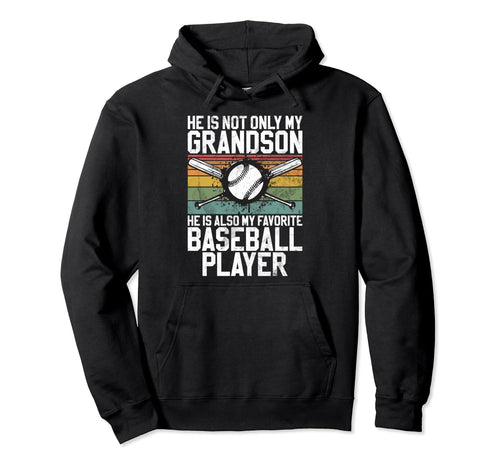 Not Only My Grandson Also My Favorite Hoodie - Custom Art Print Unisex - T-Shirt, Sweatshirt, Hoodie