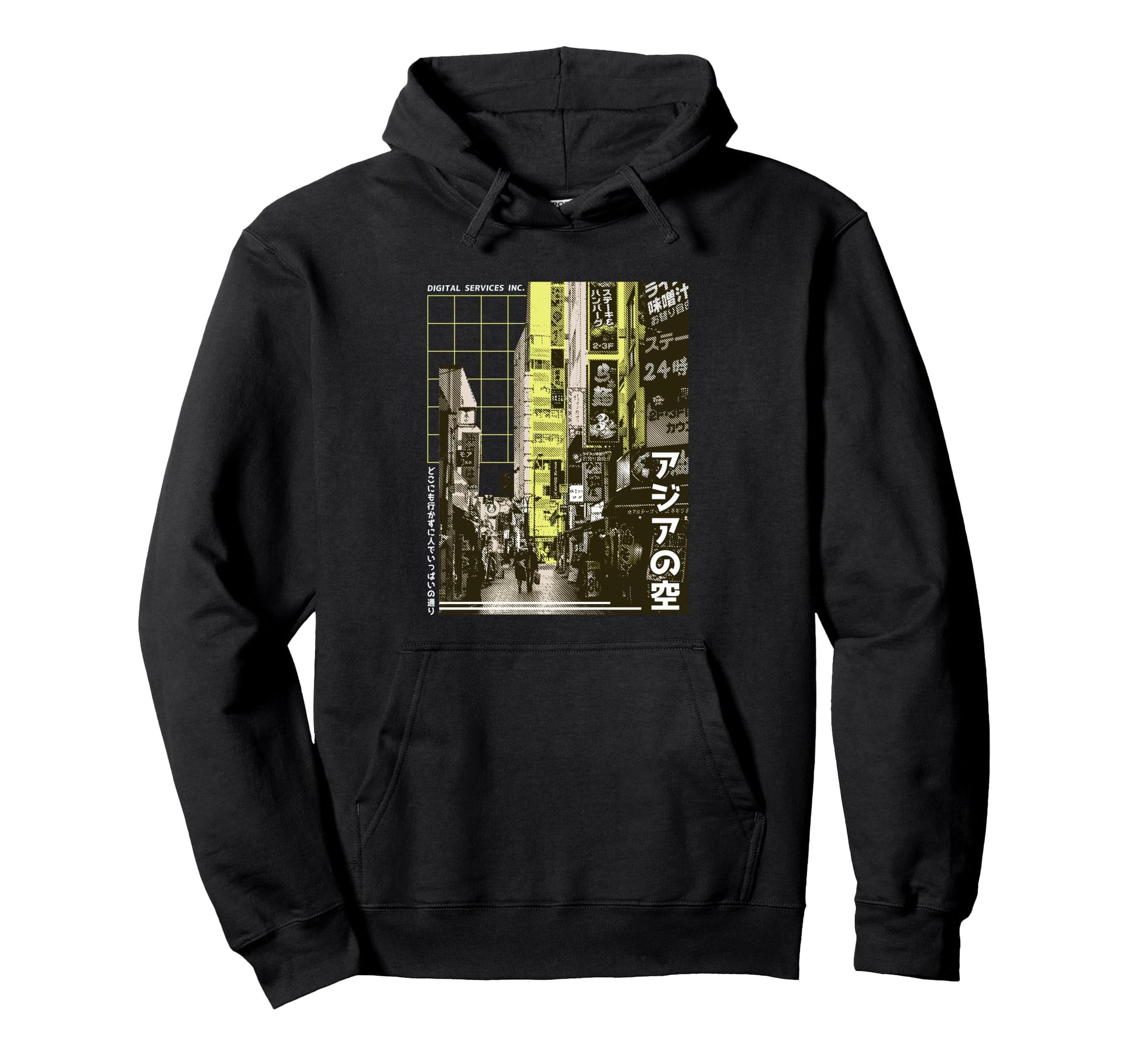 Aesthetic Vaporwave Japan 80S 90S Tokyo Hoodie - Minimalist Print Unisex - T-Shirt, Sweatshirt, Hoodie