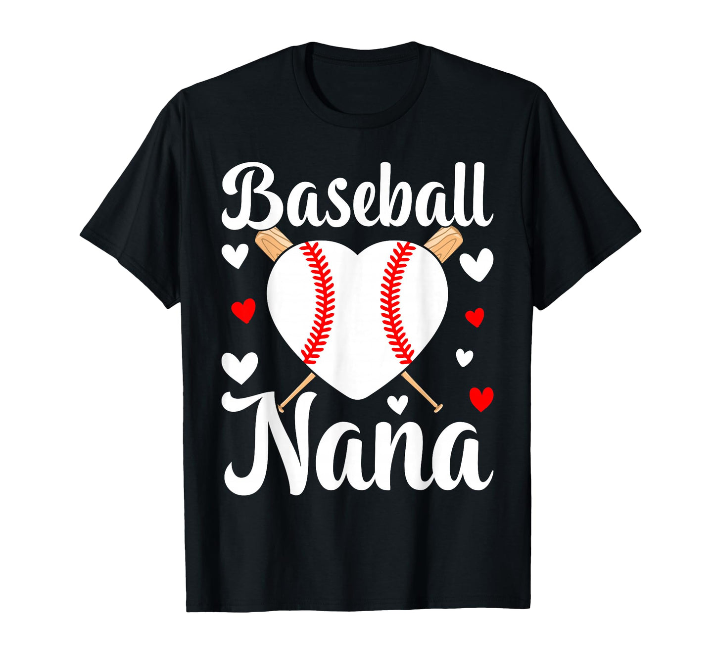 Baseball Nana Funny Baseball T-Shirt - Streetwear Style for Adults - T-Shirt, Sweatshirt, Hoodie