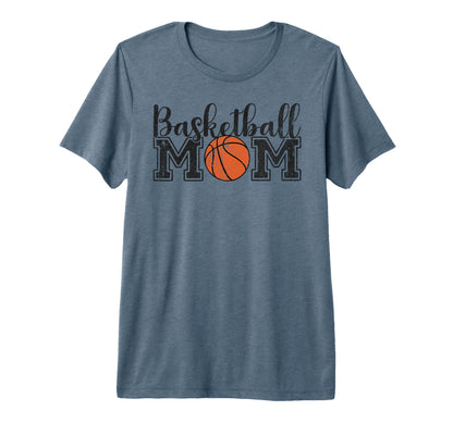 Basketball Mom Basketball Mama Game T-Shirt - Minimalist Print Men Women - T-Shirt, Sweatshirt, Hoodie