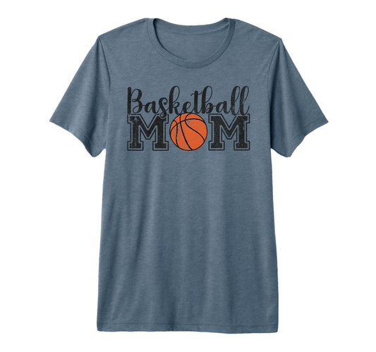 Basketball Mom Basketball Mama Game T-Shirt - Minimalist Print Men Women - T-Shirt, Sweatshirt, Hoodie