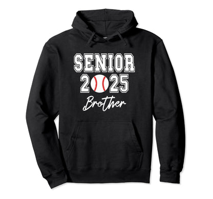 Class 2025 Baseball Player Graduating Hoodie - Trendy Graphic for Adults - T-Shirt, Sweatshirt, Hoodie