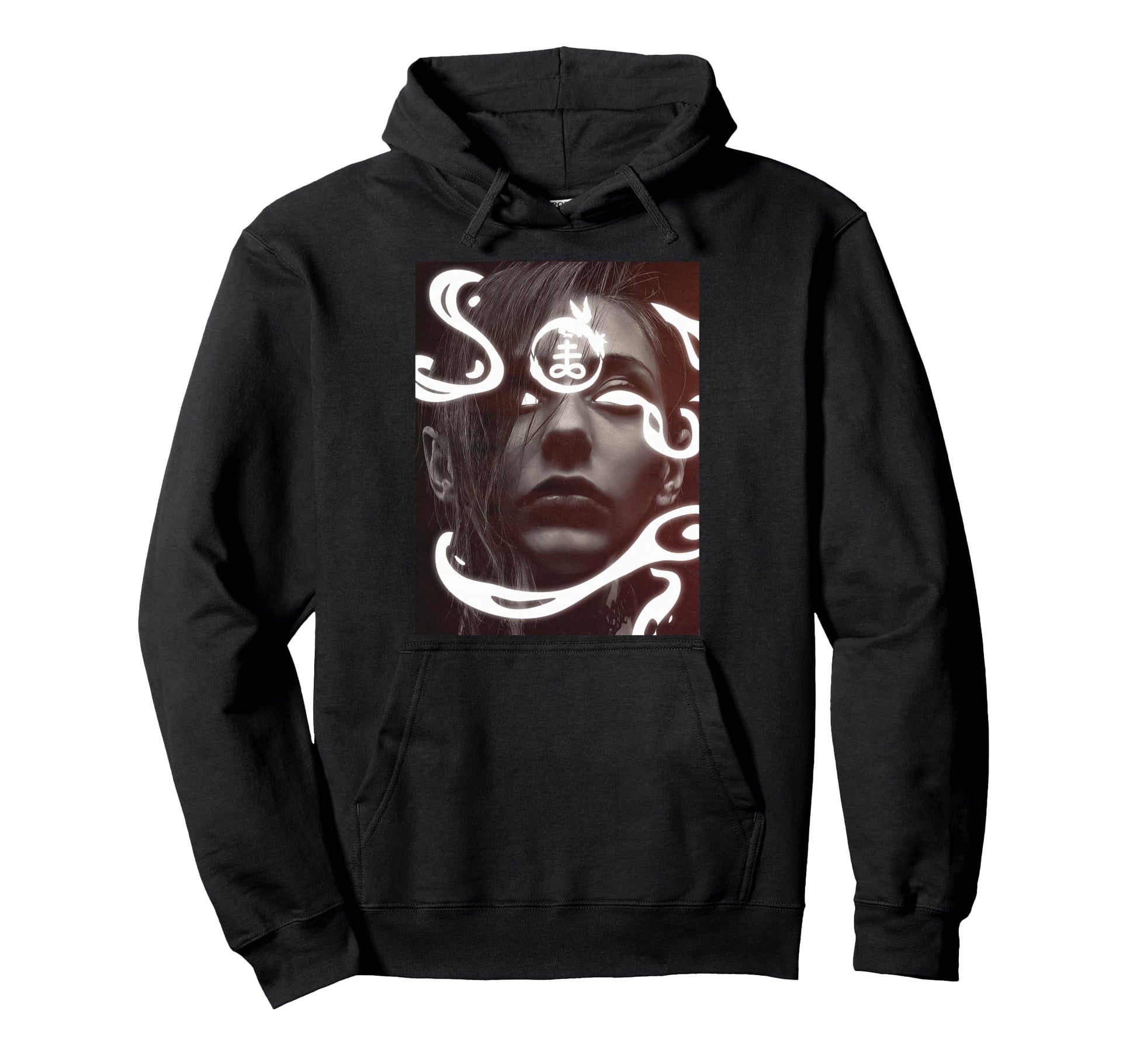 Smoke Outfit Japan Aesthetic Vaporwave Hoodie - Minimalist Print Unisex - T-Shirt, Sweatshirt, Hoodie