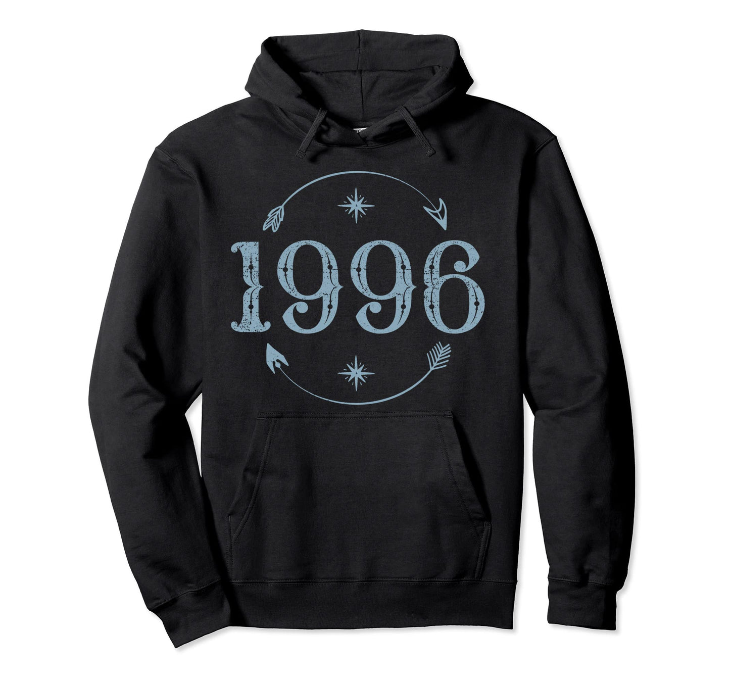 1996 26 Yo 26Th Birthday Boho Hoodie - Graphic Print for Adults - T-Shirt, Sweatshirt, Hoodie