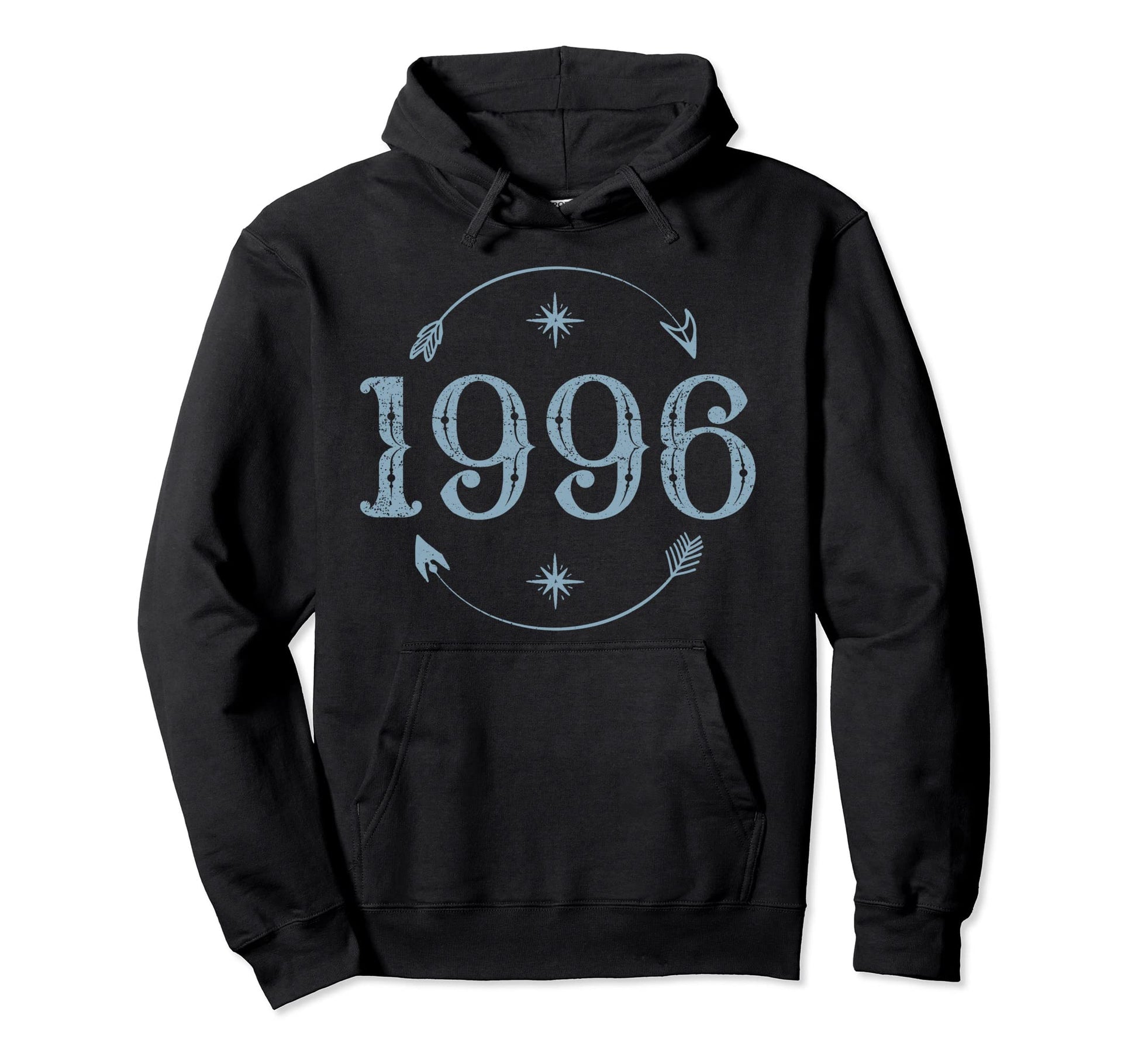 1996 26 Yo 26Th Birthday Boho Hoodie - Graphic Print for Adults - T-Shirt, Sweatshirt, Hoodie