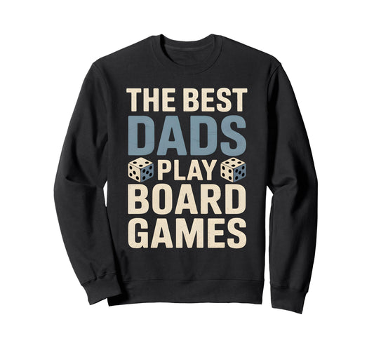 Husband Dad Board Game Night Sweatshirt - Custom Art Print Men Women - T-Shirt, Sweatshirt, Hoodie