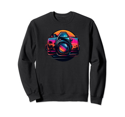 Camera Photography Sweatshirt - Novelty Apparel Men Women - T-Shirt, Sweatshirt, Hoodie