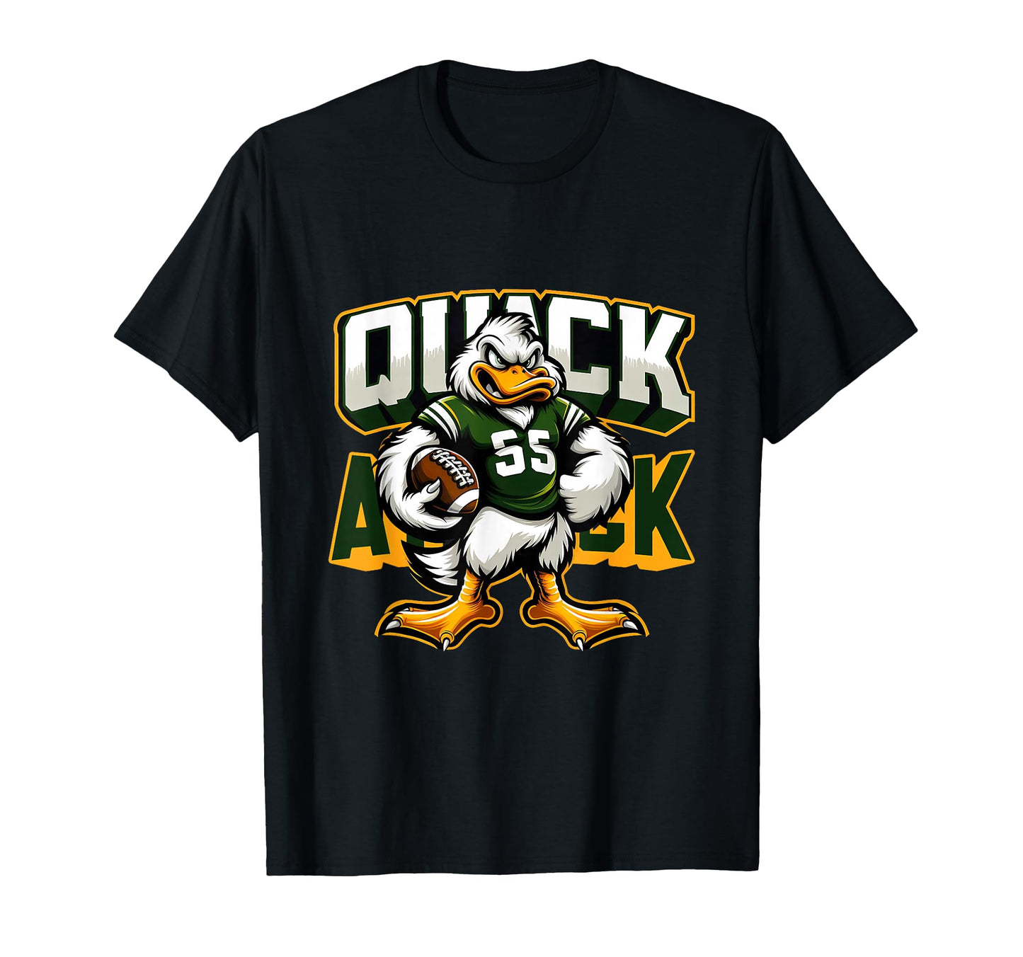 Quack Attack Personalized Name T-Shirt - Aesthetic Graphic for Adults - T-Shirt, Sweatshirt, Hoodie