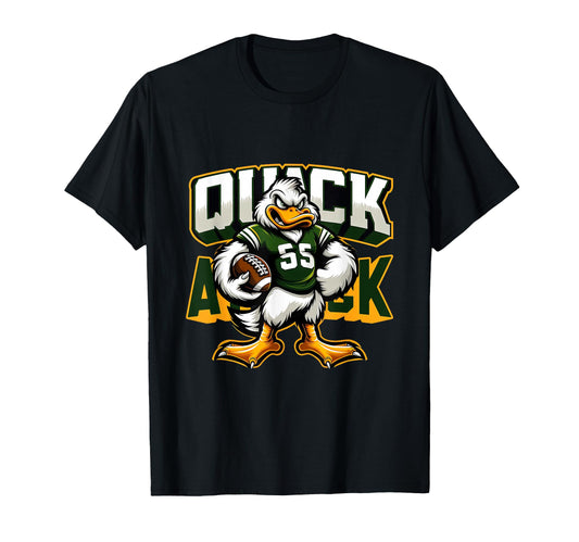 Quack Attack Personalized Name T-Shirt - Aesthetic Graphic for Adults - T-Shirt, Sweatshirt, Hoodie