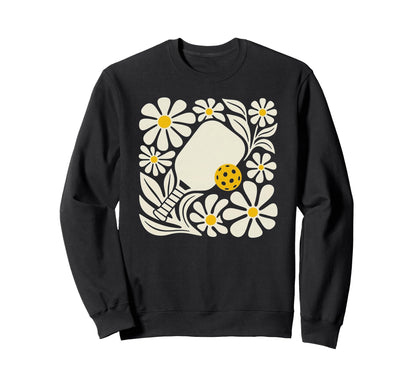 Boho Pickleball Pickleballer Sweatshirt - Streetwear Style Men Women - T-Shirt, Sweatshirt, Hoodie