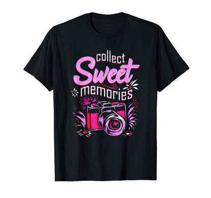 Photographer Camera Photography T-Shirt - Trendy Graphic for Adults - T-Shirt, Sweatshirt, Hoodie