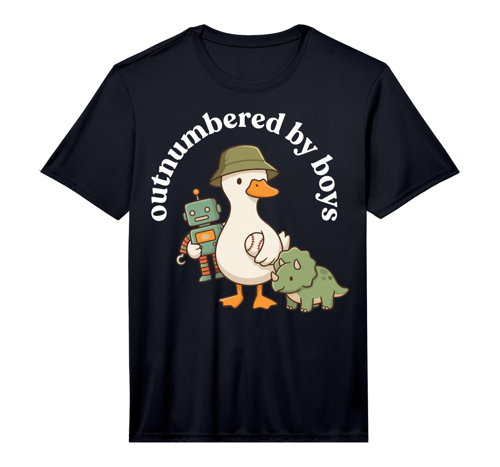 Mens Outnumbered Funny Mom Mama Mom T-Shirt - Unique Graphic Men Women - T-Shirt, Sweatshirt, Hoodie