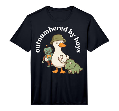 Mens Outnumbered Funny Mom Mama Mom T-Shirt - Unique Graphic Men Women - T-Shirt, Sweatshirt, Hoodie