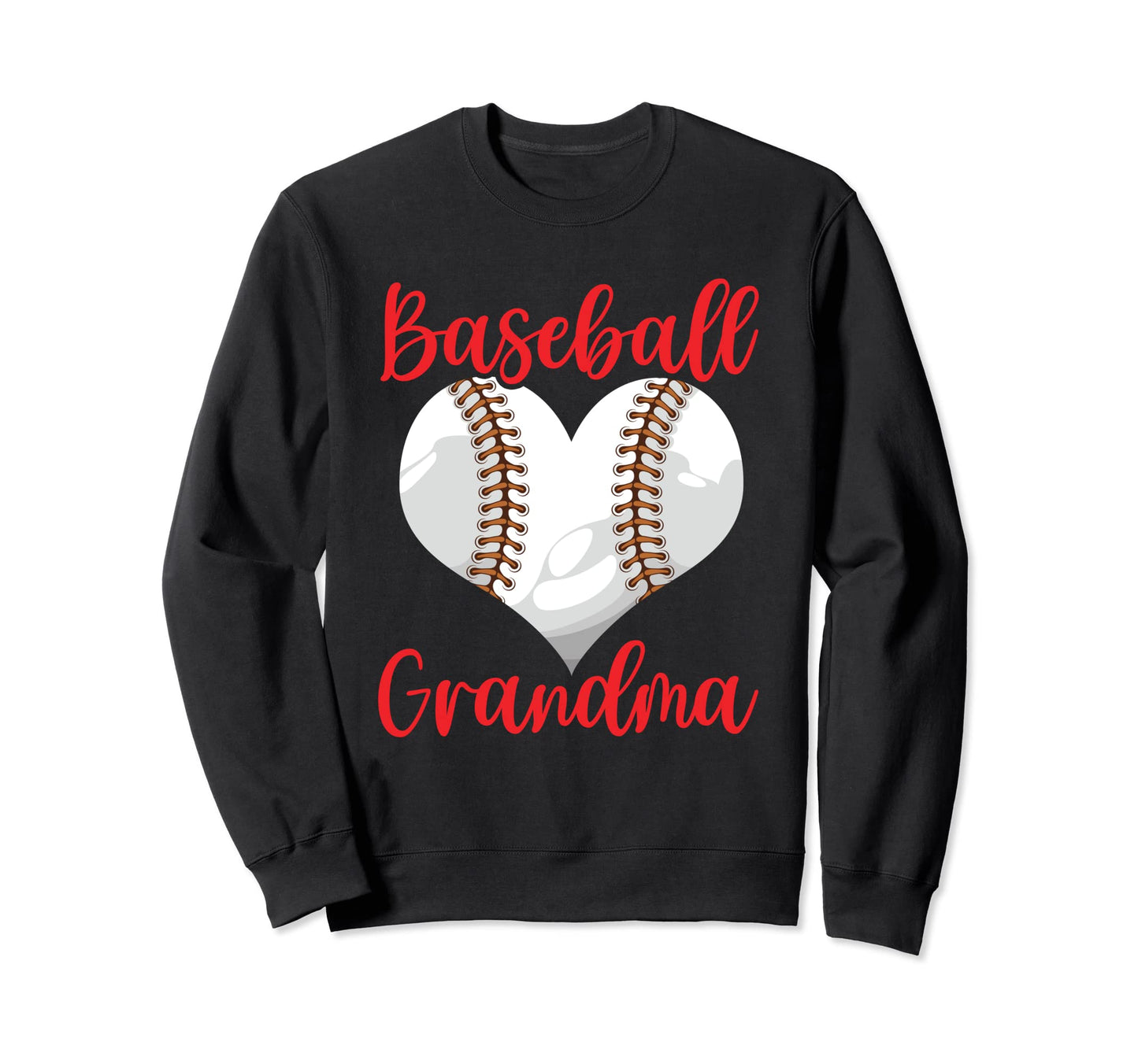 Baseball Grandmother Baseball Sweatshirt - Custom Art Print Men Women - T-Shirt, Sweatshirt, Hoodie