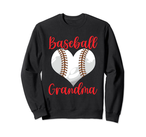 Baseball Grandmother Baseball Sweatshirt - Custom Art Print Men Women - T-Shirt, Sweatshirt, Hoodie