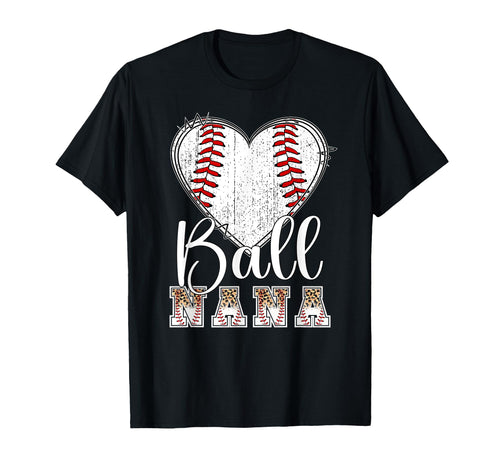 Ball Nana Baseball Nana Baseball T-Shirt - Trendy Graphic for Adults - T-Shirt, Sweatshirt, Hoodie