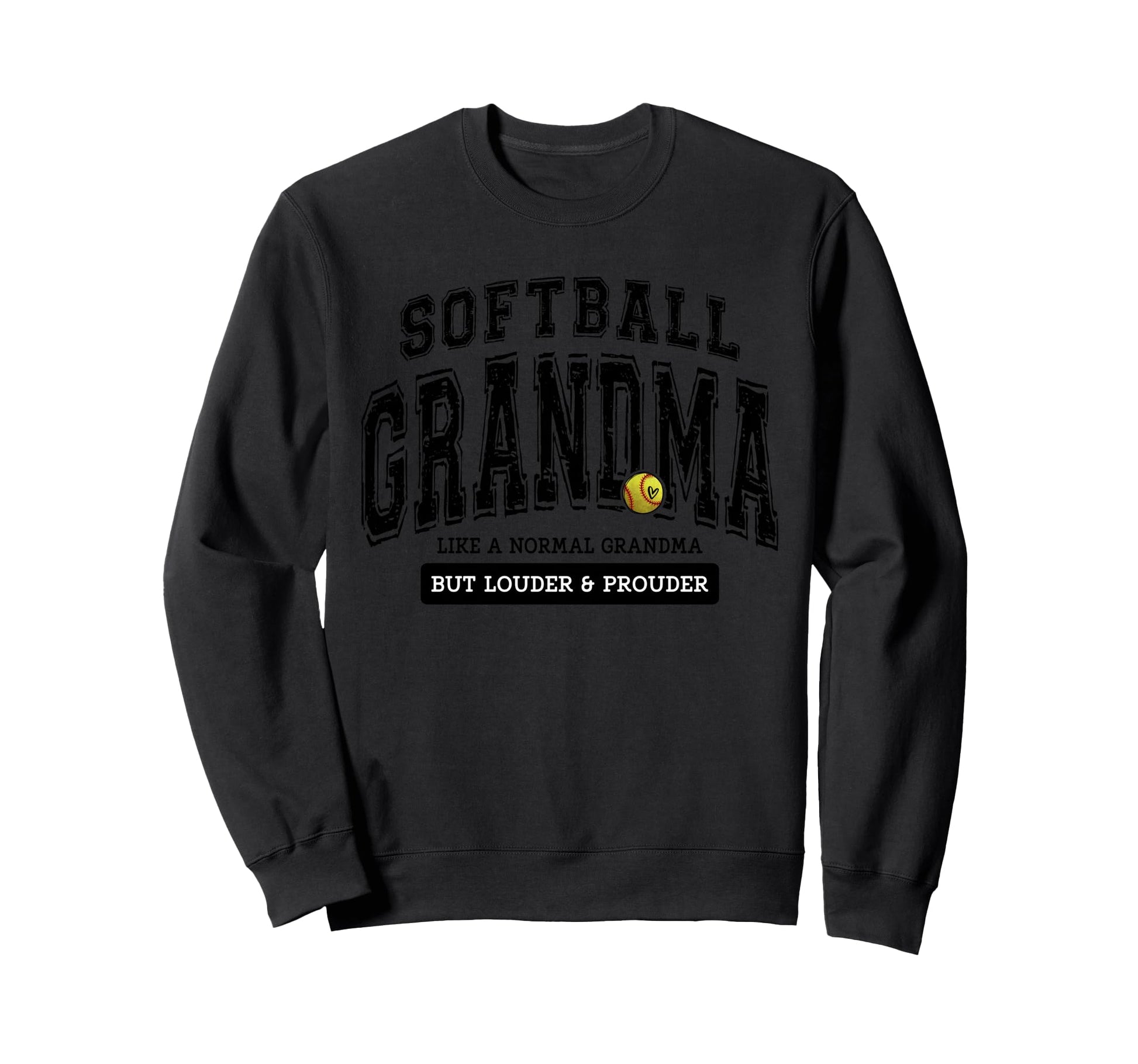 Softball Grandma Matching Loud Proud Sweatshirt - Streetwear Style Unisex - T-Shirt, Sweatshirt, Hoodie