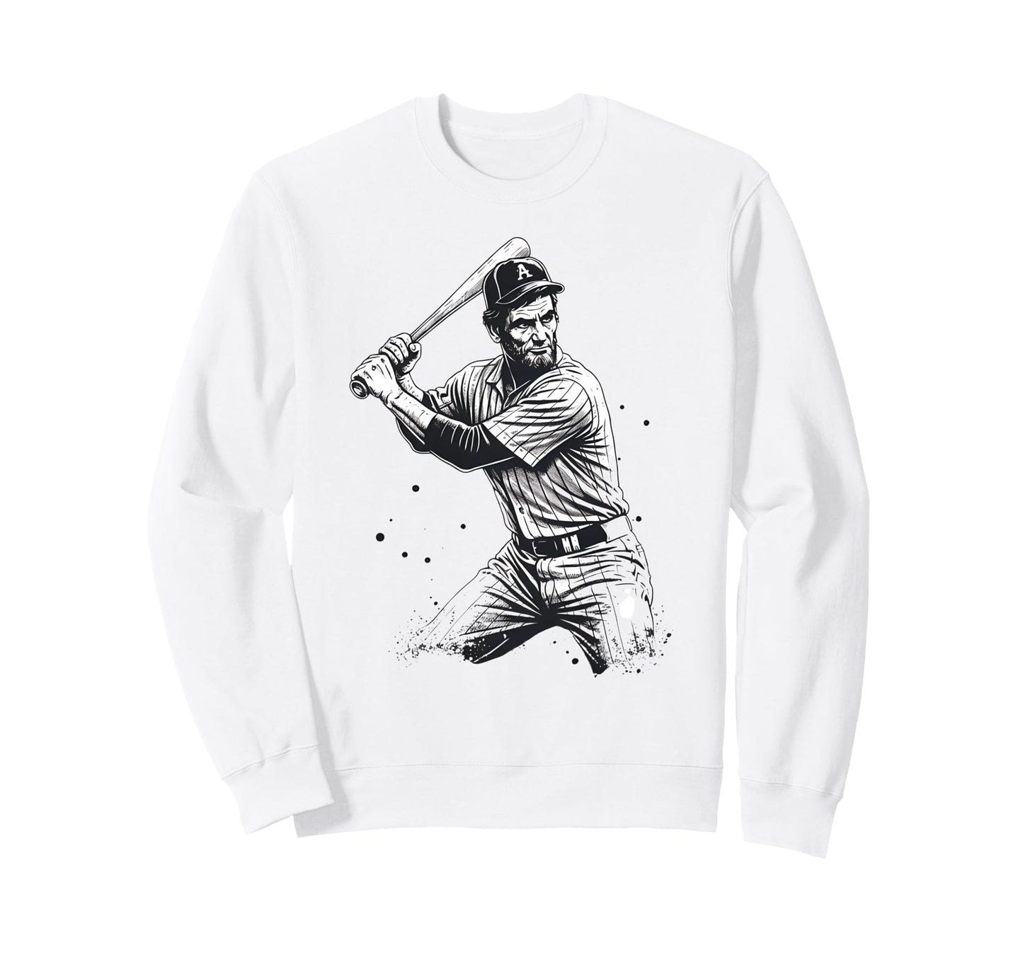 Abraham Lincoln Abe Lincoln Sweatshirt - Fun Novelty Design for Adults - T-Shirt, Sweatshirt, Hoodie
