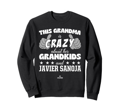Grandma Crazy Javier Sanoja Sweatshirt - Casual Everyday Wear Men Women - T-Shirt, Sweatshirt, Hoodie
