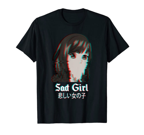 Sad Vaporwave Aesthetic E T-Shirt - Unique Graphic Unisex - T-Shirt, Sweatshirt, Hoodie