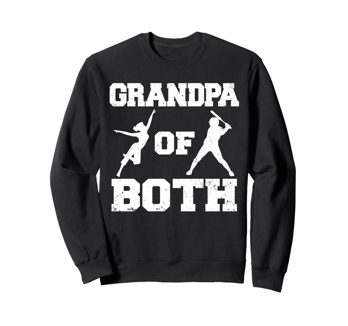Grandpa Both Funny Baseball And Sweatshirt - Aesthetic Graphic Unisex - T-Shirt, Sweatshirt, Hoodie