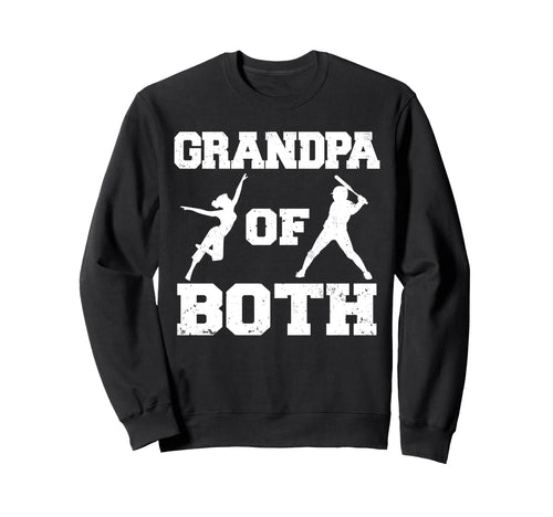 Grandpa Both Funny Baseball And Sweatshirt - Aesthetic Graphic Unisex - T-Shirt, Sweatshirt, Hoodie