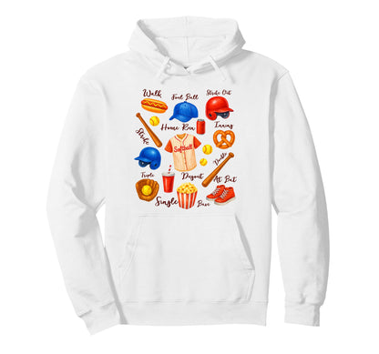 Softball Player Game Day Vibes Home Hoodie - Streetwear Style Men Women - T-Shirt, Sweatshirt, Hoodie