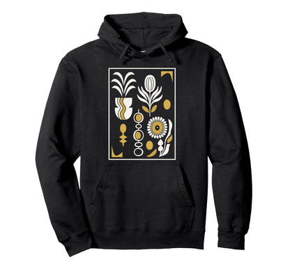 Boho Botanical Flowers Gardening Lover Hoodie - Novelty Apparel Unisex - T-Shirt, Sweatshirt, Hoodie