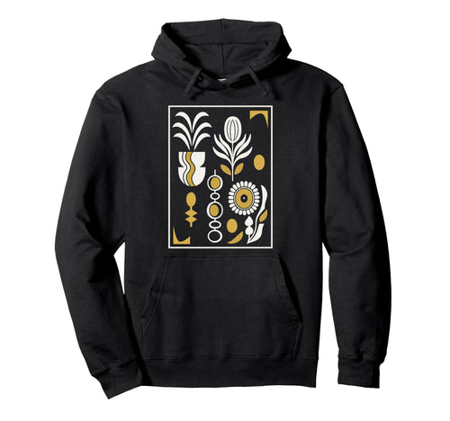 Boho Botanical Flowers Gardening Lover Hoodie - Novelty Apparel Unisex - T-Shirt, Sweatshirt, Hoodie