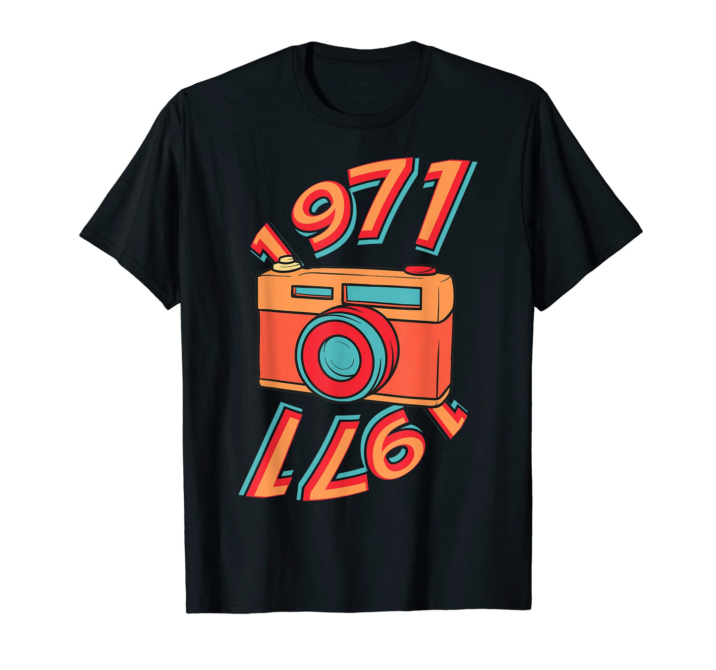 1971 70S Camera Era Generation T-Shirt - Novelty Apparel Men Women - T-Shirt, Sweatshirt, Hoodie