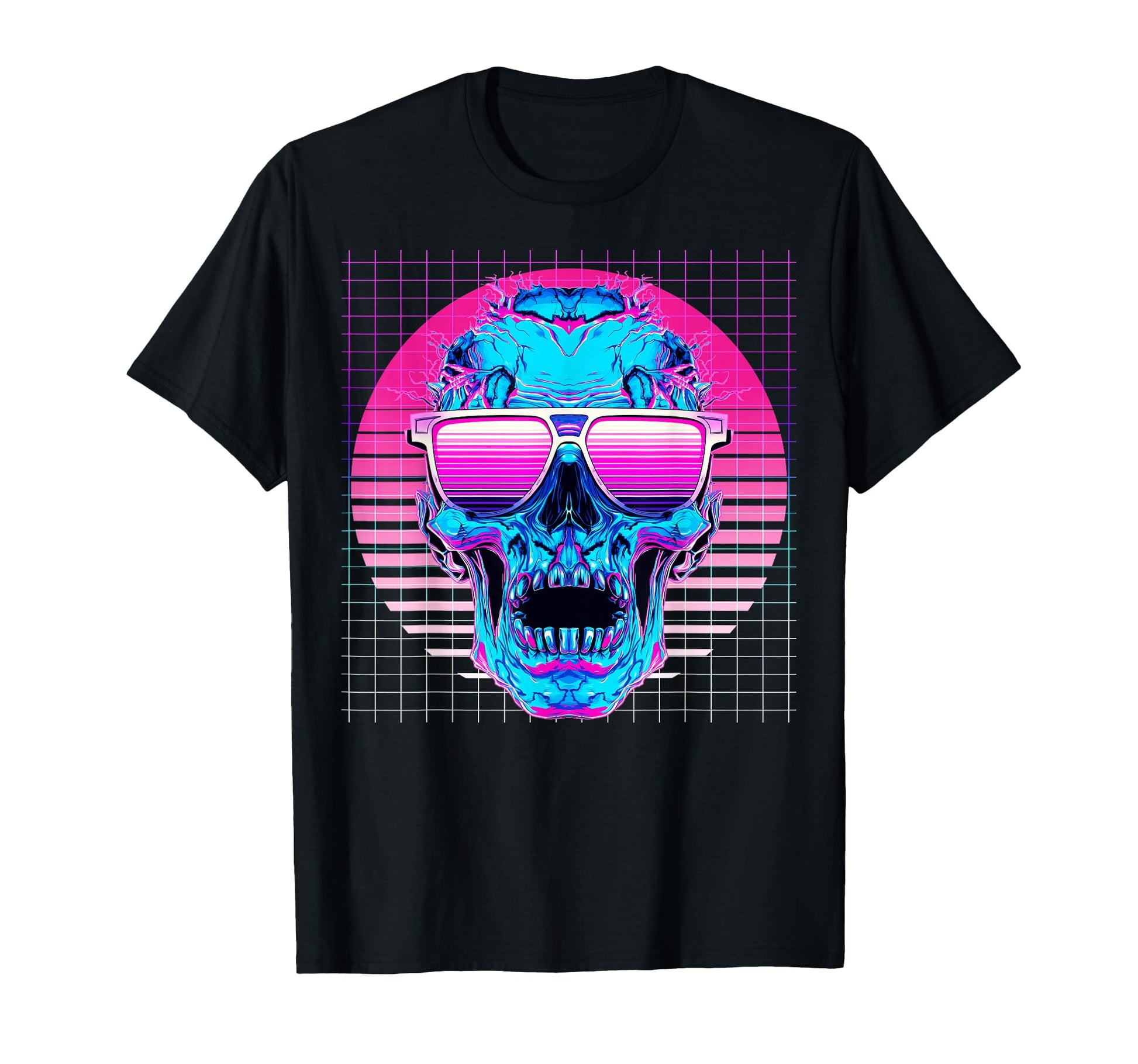 Zombie Sunglasses Halloween T-Shirt - Custom Art Print for Adults - T-Shirt, Sweatshirt, Hoodie