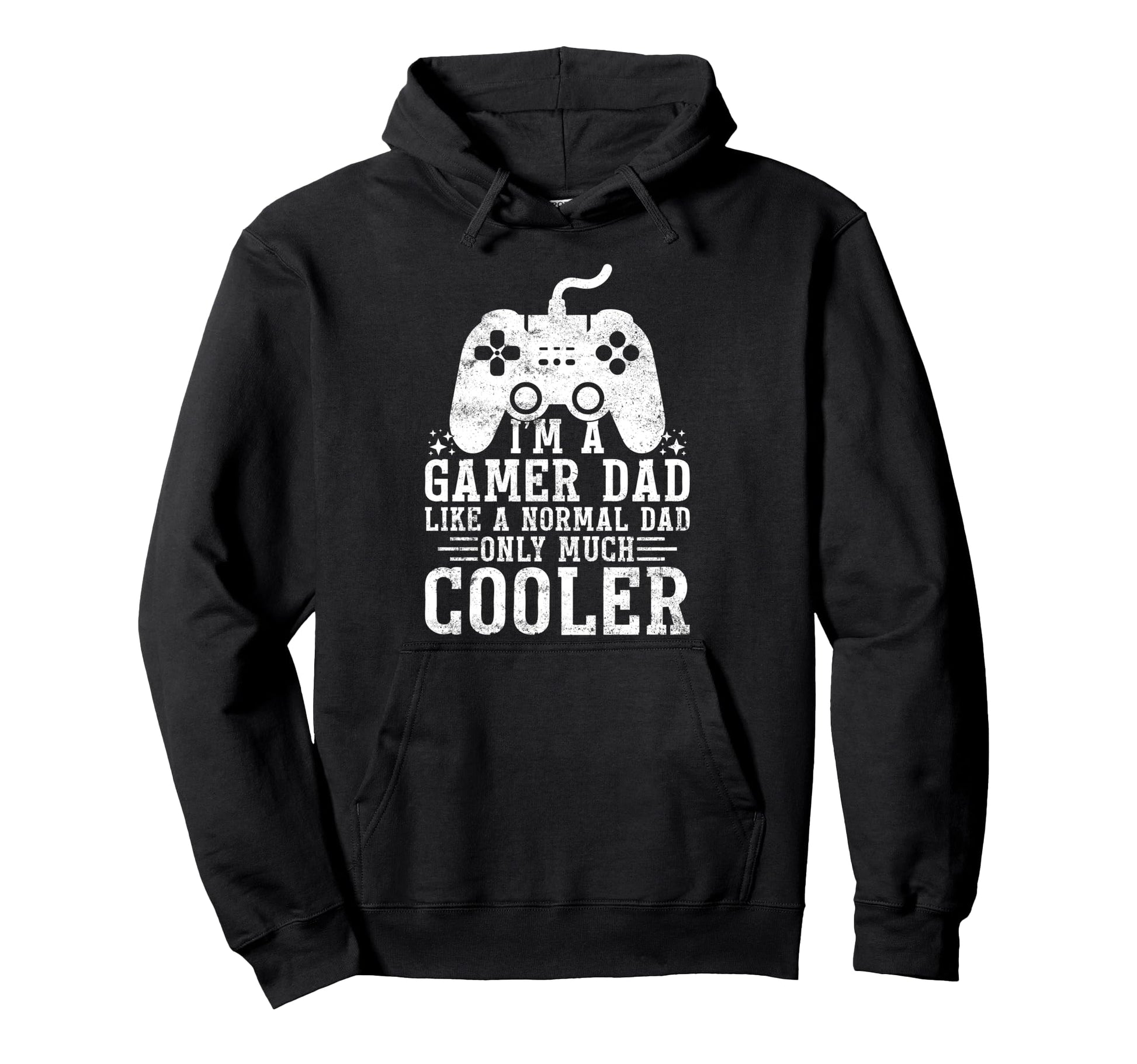 Gamer Dad Like Normal Dad Video Hoodie - Casual Everyday Wear for Adults - T-Shirt, Sweatshirt, Hoodie